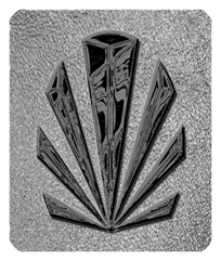 DF35-602-BK-SH-SL Black Sunburst Shimmer Silver